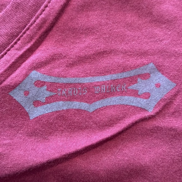 Travis Walker Graphic T-shirt With Genuine Leather Skulls Size L - Picture 8 of 11